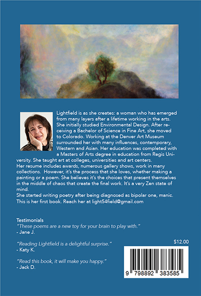 Back cover - Very Short Stories